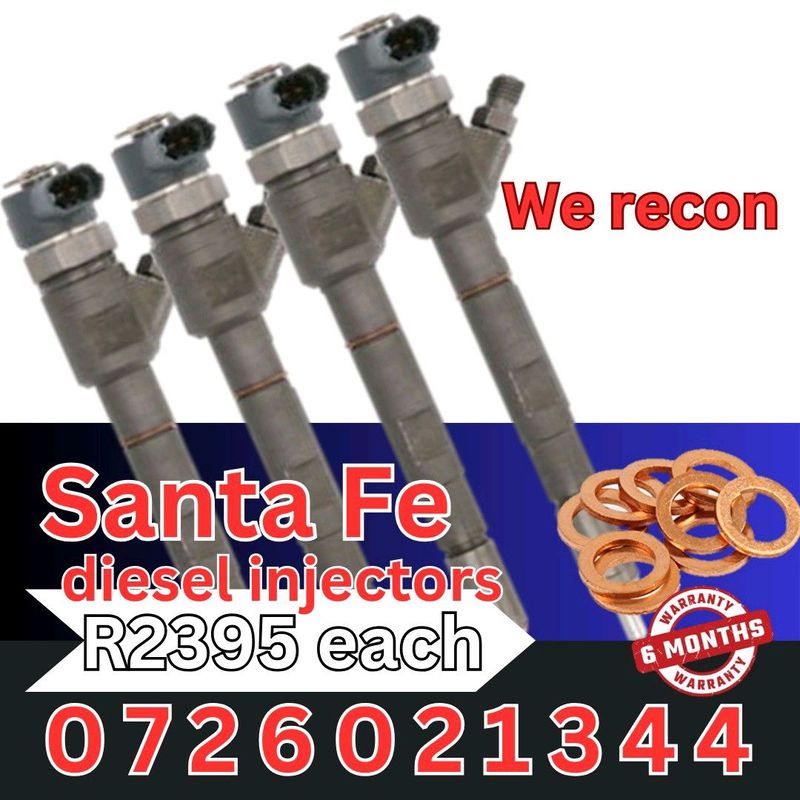 Hyundai Santa Fe Diesel Injectors for sale