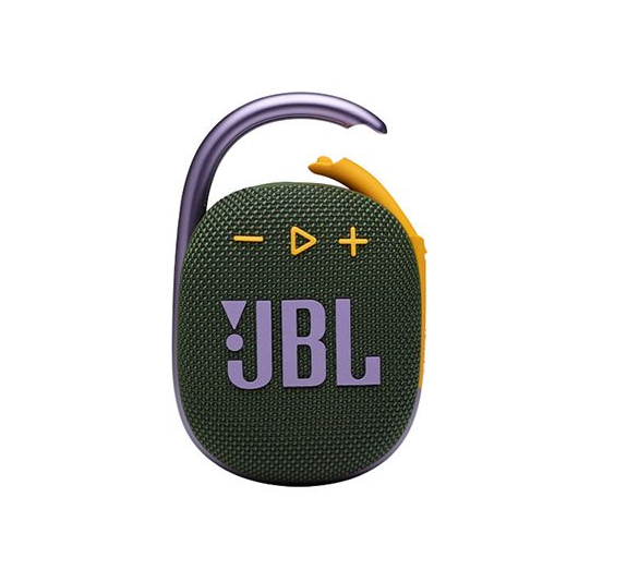 Nearly New JBL Clip 4 Eco Portable Waterproof Bluetooth Speaker - Green --