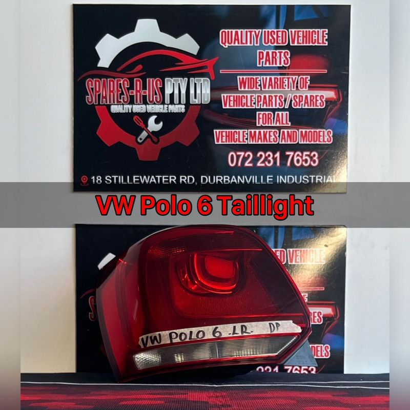 VW Polo 6 Taillight for sale