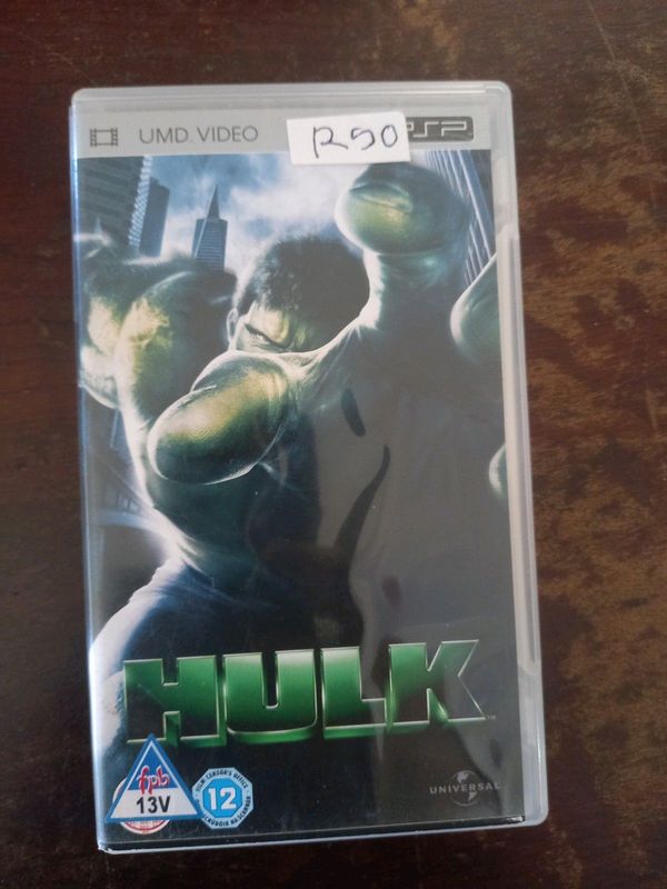 Hulk PSP UMD Video