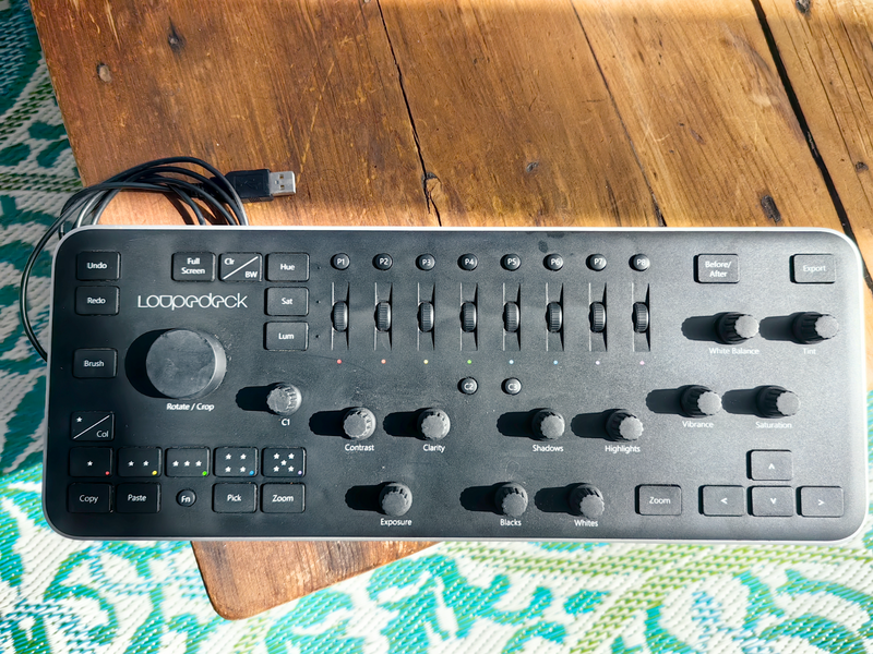 Loupedeck LD-1. The Photo and Video Editing Console for Adobe Lightroom