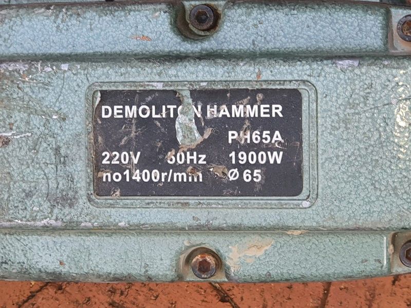 Demolition hammer R2000 neg