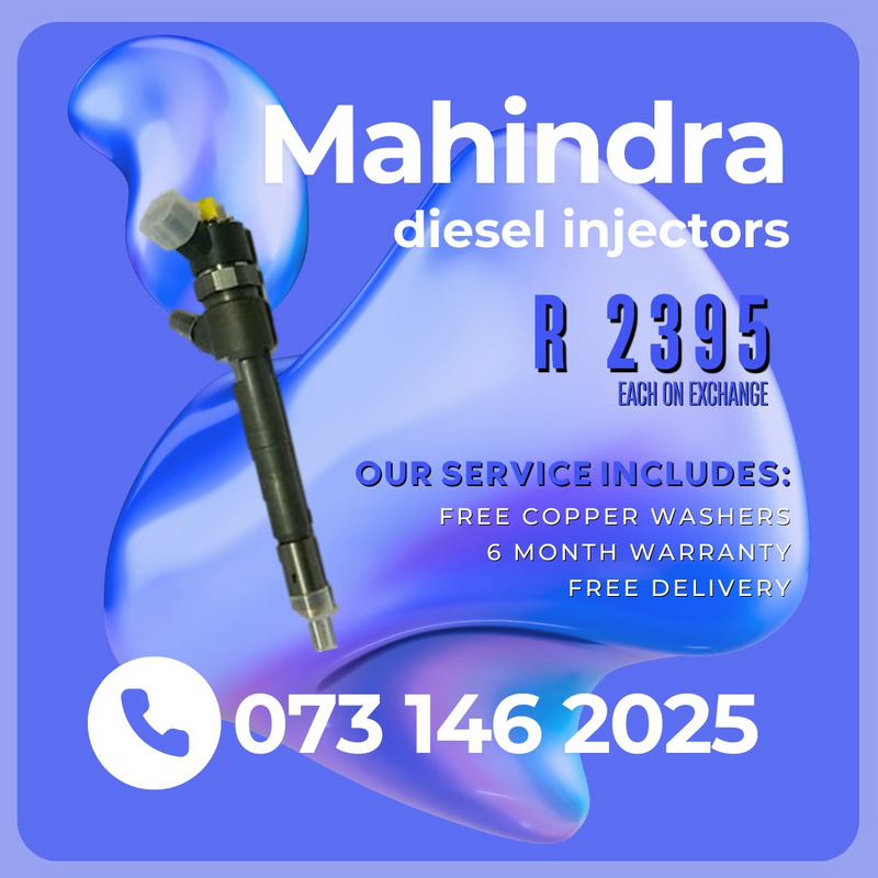 Mahindra diesel injectors for sale on exchange with 6 months warranty