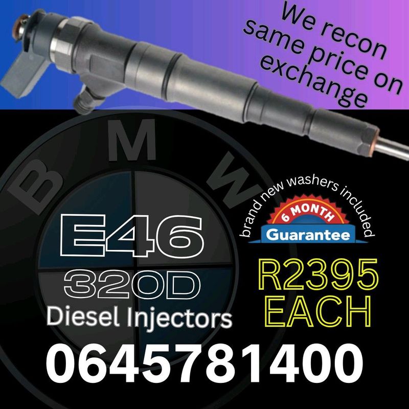 BMW E46 320D Diesel Injectors for sale