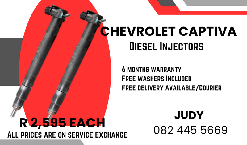 Chevrolet Captiva Diesel Injectors