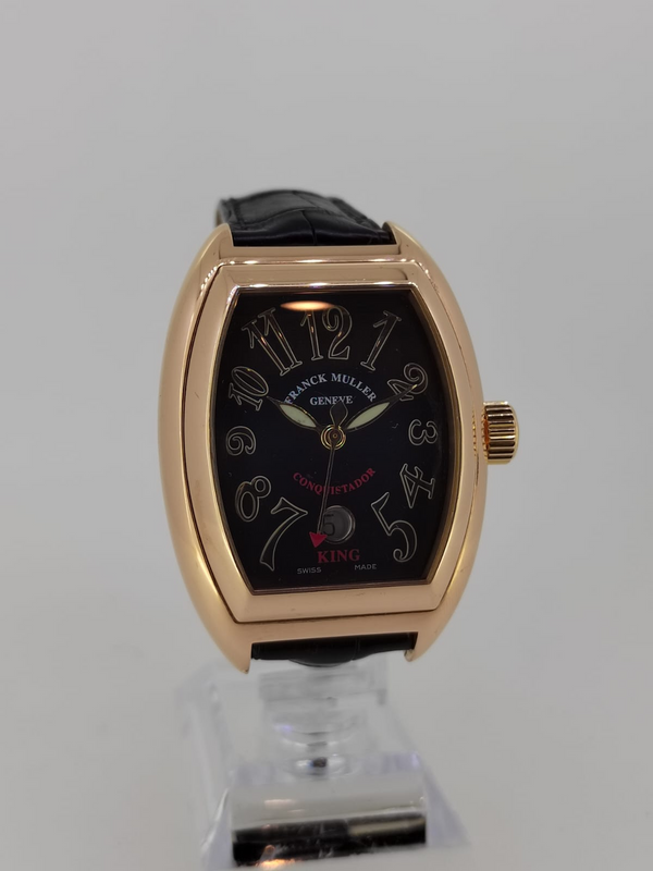 Frank Muller King 18k Rose Gold Mens 40mm Watch 8002 SC King