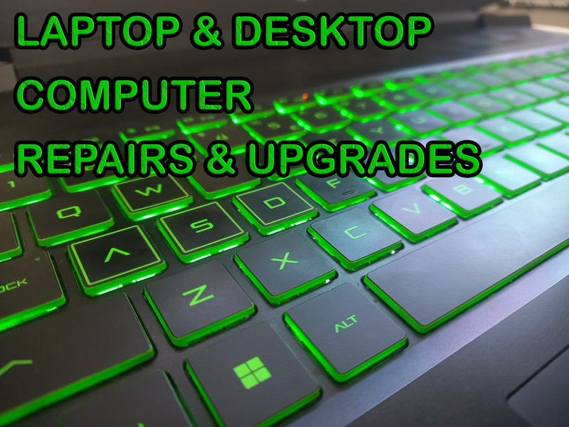 LAPTOP &amp; DESKTOP COMPUTER REPAIRS AND UPGRADES (Certified I.T Specialist)