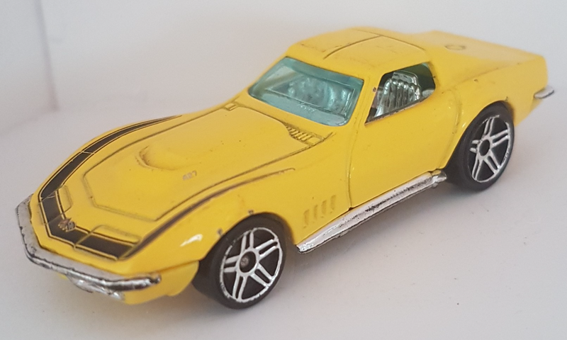 1969 Corvette 1/64 Hotwheels