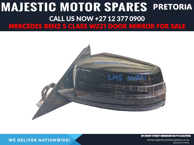 Mercedes s class W221 door mirror for sale