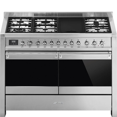 SMEG A4-81 (Stainless steel) 120 CM OPERA GAS-ELECTRIC RANGE COOKER