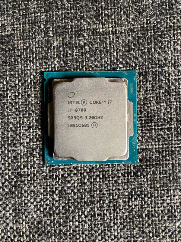 Intel Core i7 8th Gen CPU