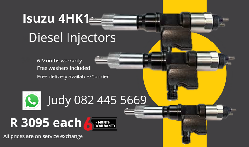 Isuzu 4HK1 Diesel Injectors