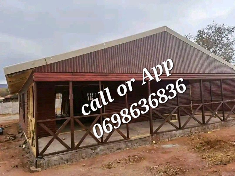 6m x6mt cabin quality for sale