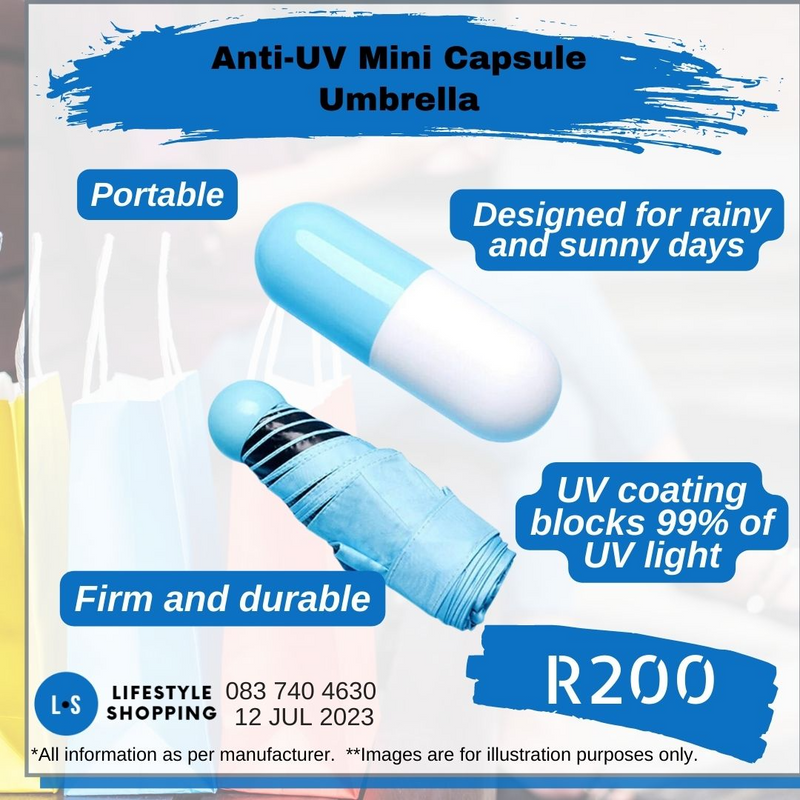 Anti- UV Mini Capsule Umbrella