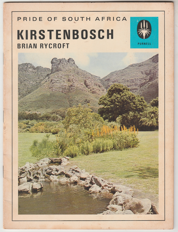 Pride of South Africa - KIRSTENBOSCH - Brian Rycroft - 1975