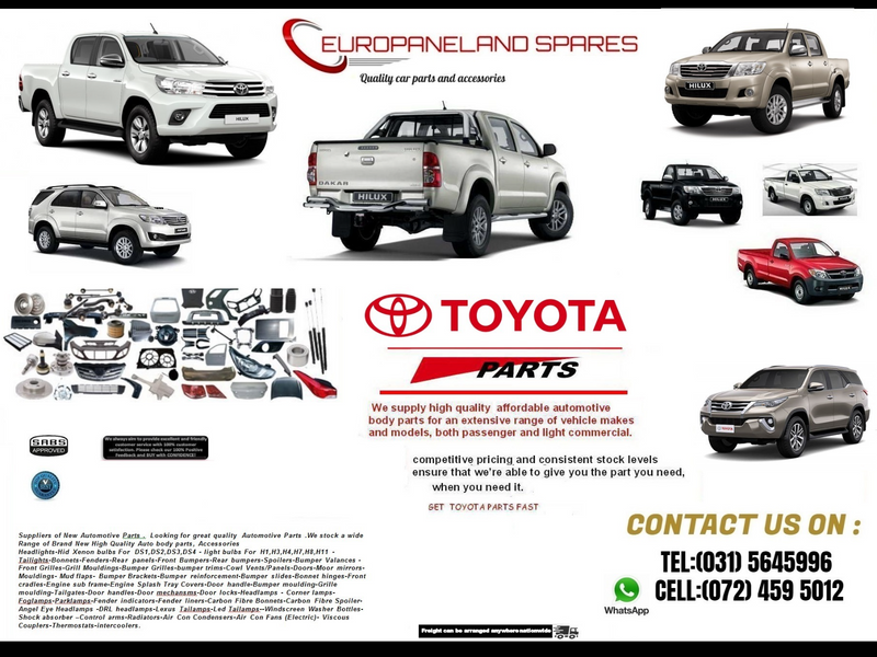 SPECIALISING IN TOYOTA AUTOMOTIVE NEW PARTS.Body Parts