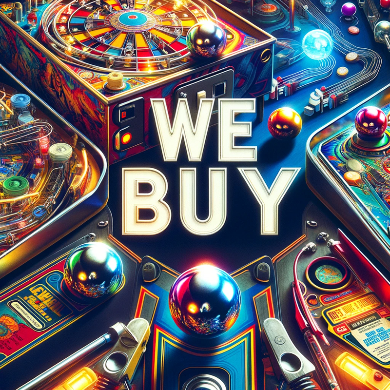 Cash for Pinball Machines - We Buy &amp; Collect!