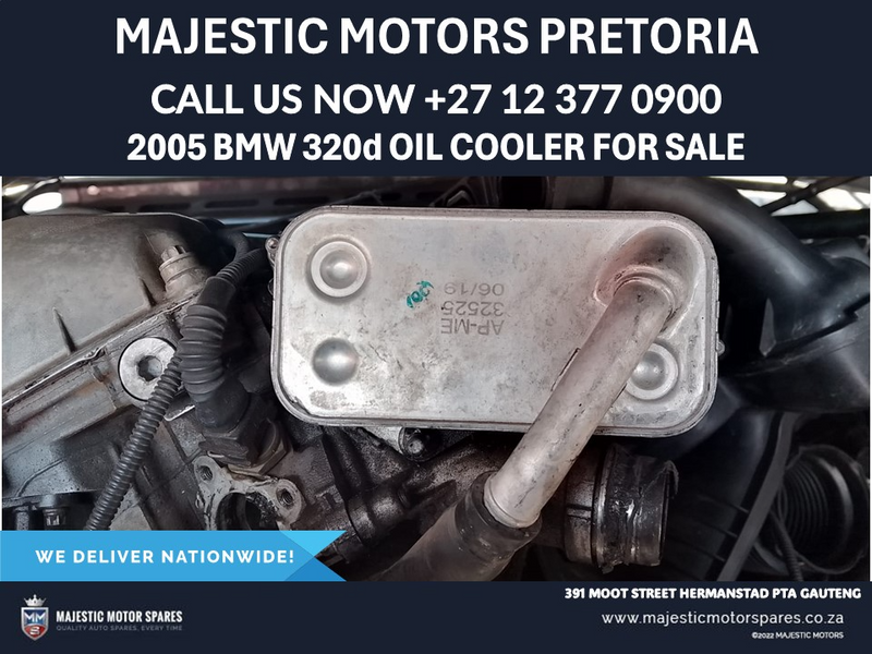 Bmw 320d oil cooler for sale used
