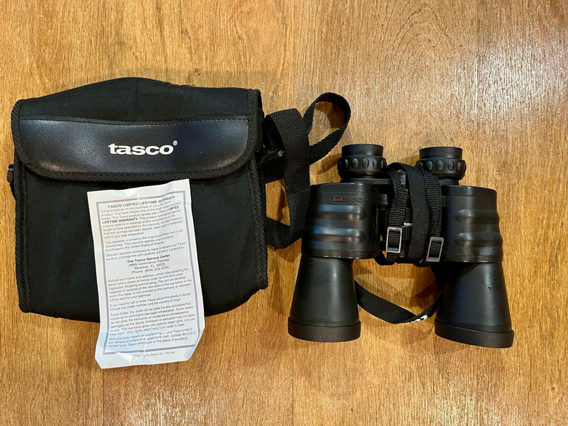 Tasco Essentials 10X50 &amp; 8x21 Binocular Bundle