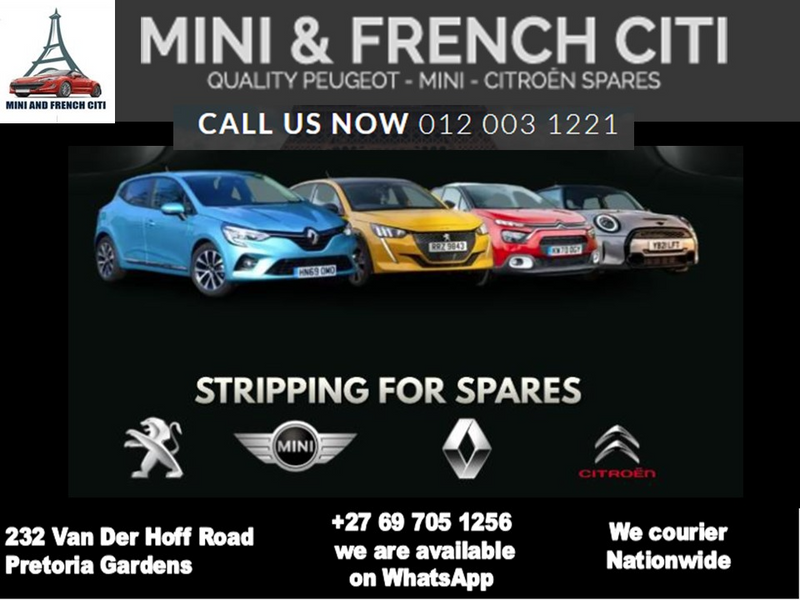 NEW and USED spares for Mini Cooper, Citroen, Renault and Peugeot. – we are RMI-