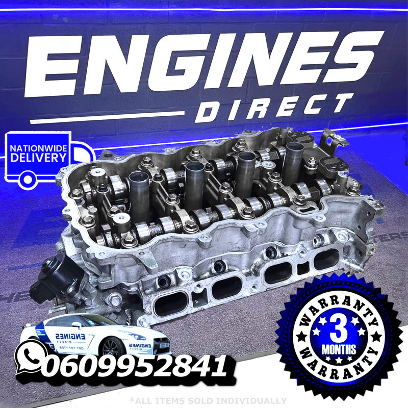 Toyota 1.3 Dual VVTi Corolla and Auris 1NR-FE Complete Cylinder Head Available at Engines Direct