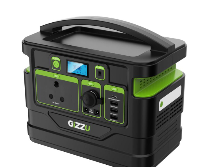 Recoverable Gizzu 300W 296Wh Portable Power Station 1 x 3 Prong SA Plug Point- A48207