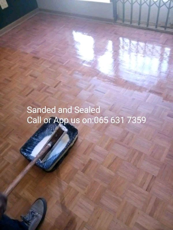 WOODEN FLOOR SANDING AND SEALING