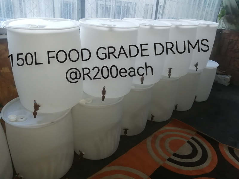 150L food grade Drum with tap