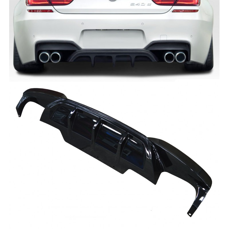 f06 F12 F13 MP style  rear  diffuser for quad exhaust