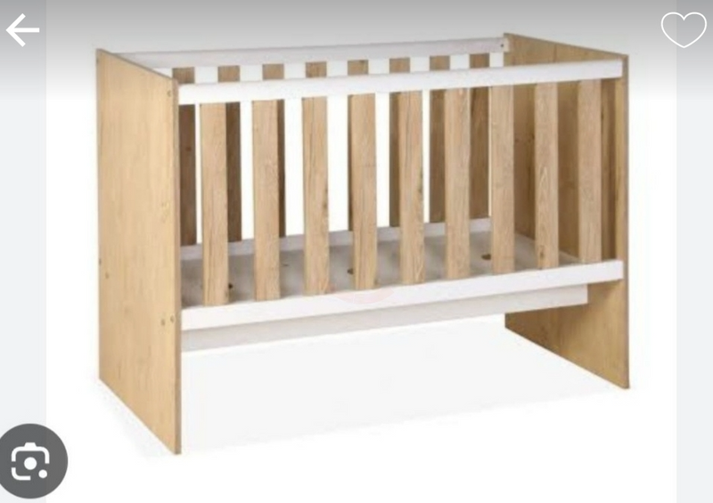 Wooden cot