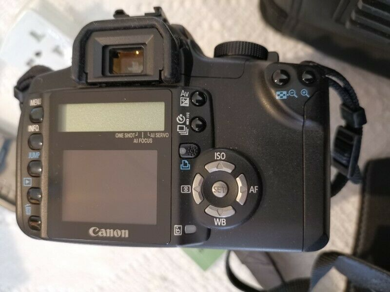Canon Camera Eos 350D Digital Rebel  XT Black DSLR