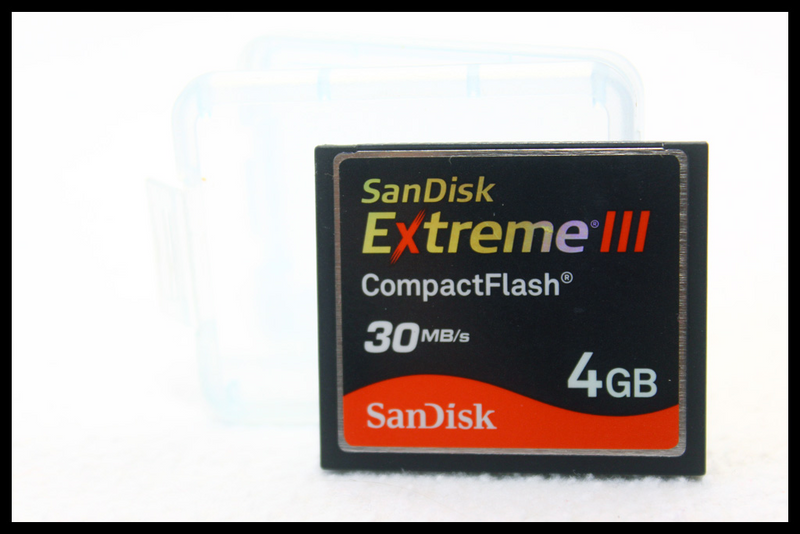 SanDisk Extreme III 4GB Compact Flash &#64; 30MB/s