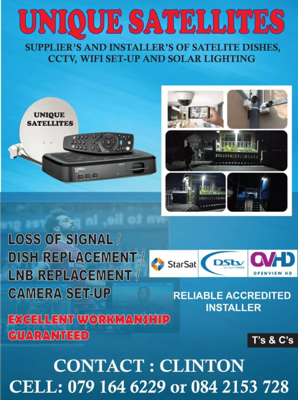 Dstv, ovhd, star sat installation, repairs and quick response