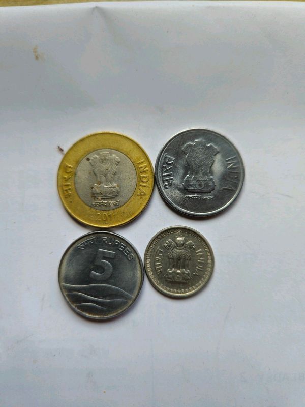 Various Coins Of India