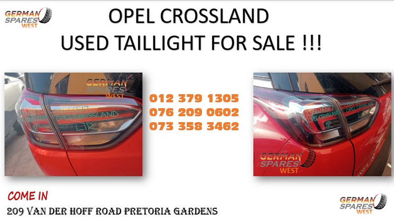 USED OPEL CROSSLAND TAILLIGHT FOR SALE