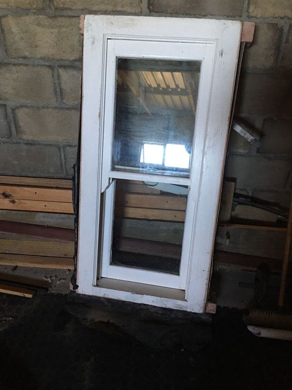 Wooden sliding window