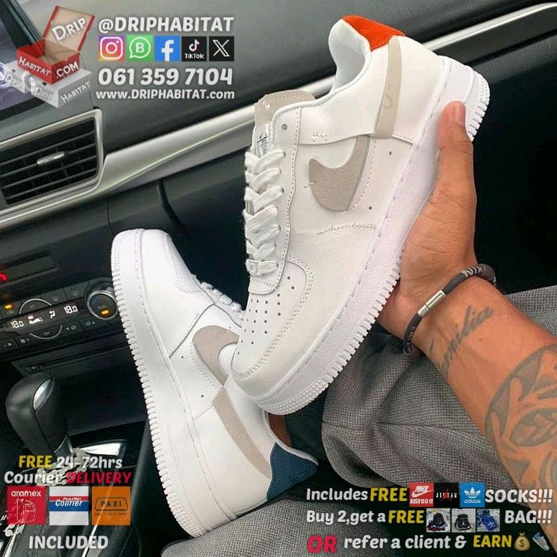 Nike air force 1 inside out