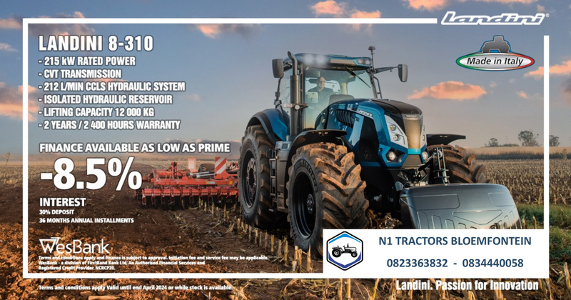 Promotion - Landini 8-310 - 215kW (Contact for price)