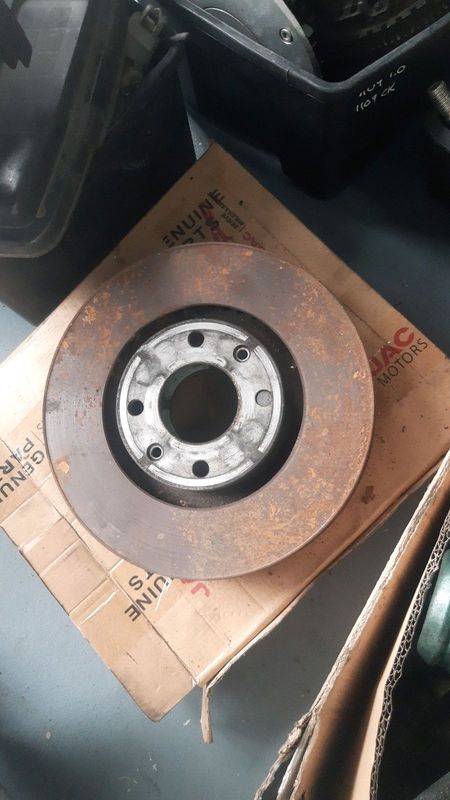JAC front brake discs