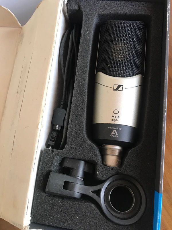 Senheiser digital microphone MK4 apogee usb