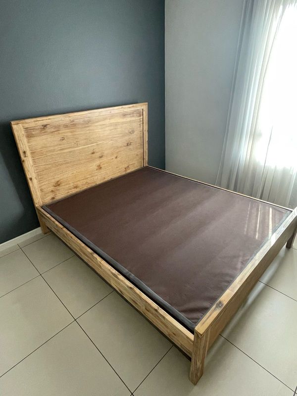 Wood Queen XL Headboard/Bed