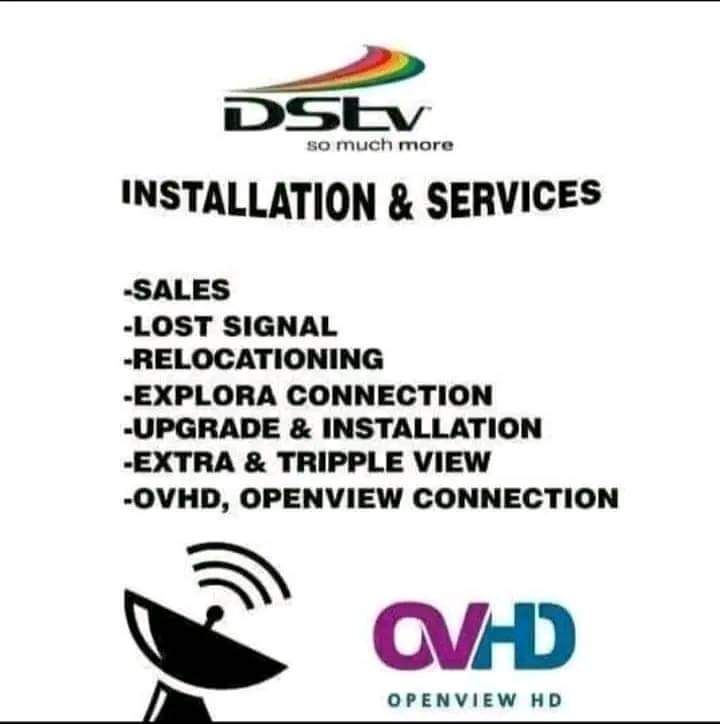Dstv Installations Signal Repairs Extraview Relocation Upgrades TV wall Mounting