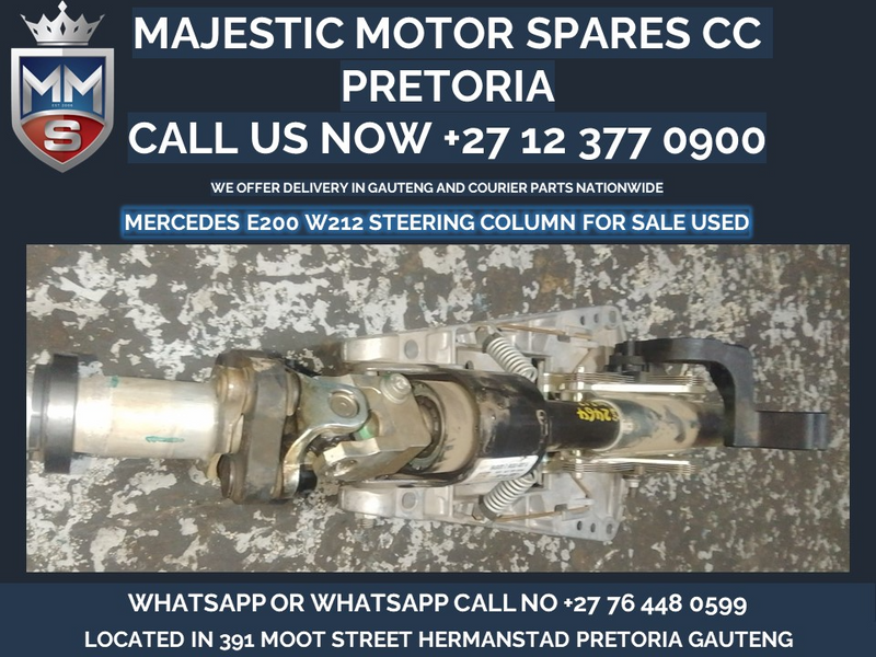 Mercedes Benz E200 W212 steering column for sale used