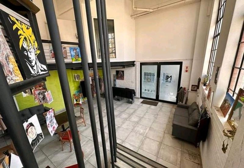 Shops and big space to let at maboneng