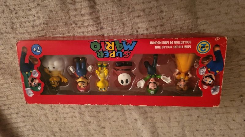 Super Mario Bros.U Figurine Mini Set 6piece Mushroom