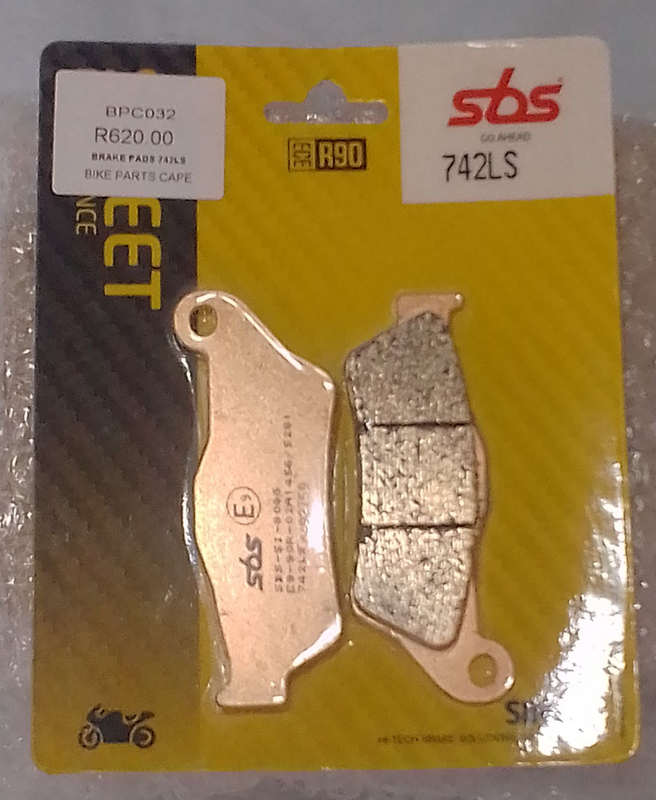 BRAND NEW SBS FRICTION A/S BMW MOTORCYCLE BRAKE PADS 742LS - MADE IN DENMARK