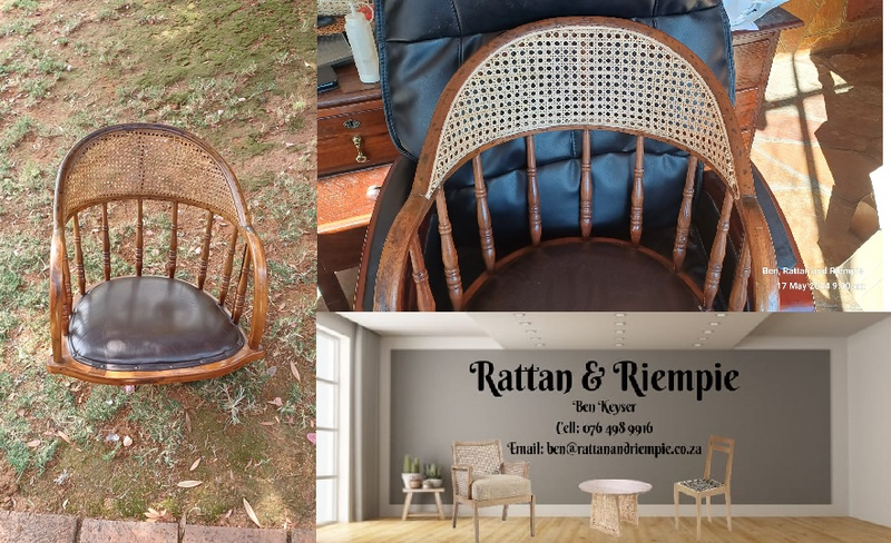 Rattan and riempie repairs