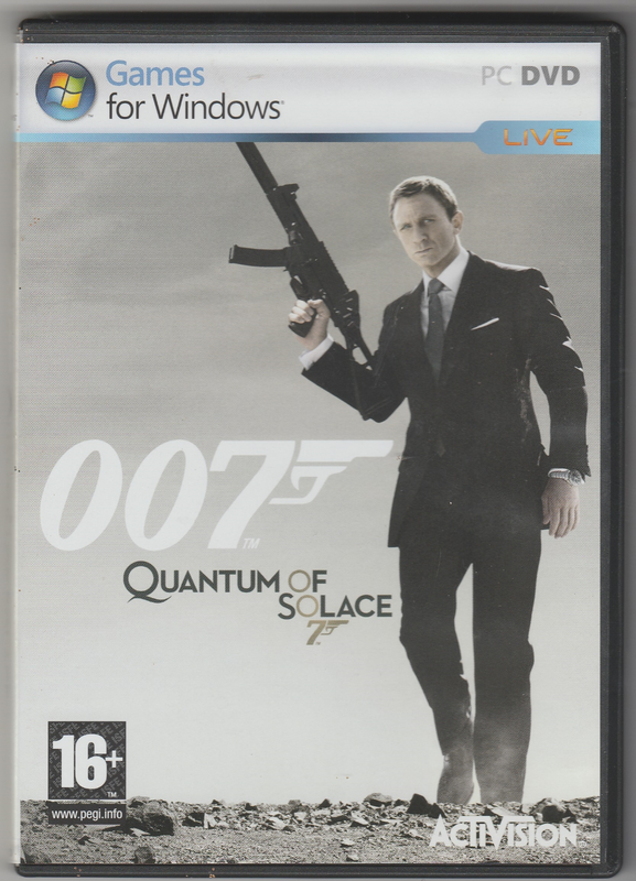 PC DVD-ROM - 007 Quantum of Solace - Computer Gaming