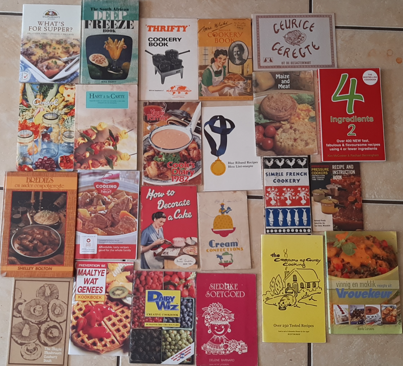 Various Cook &amp; Recipe Books from R20