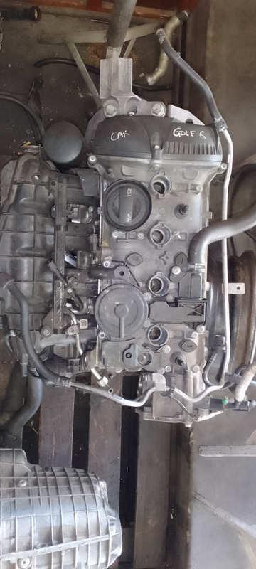 VOLKSWAGEN GOLF 6 1.4 CAX ENGINE(head,block and sump) FOR SALE